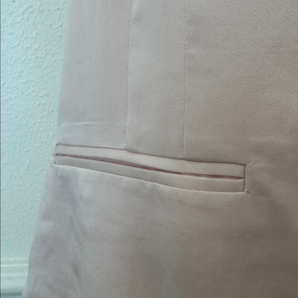 Ann Taylor NWT Light Pink Button-Down High Neck Vest Plus Size - Picture 3 of 5